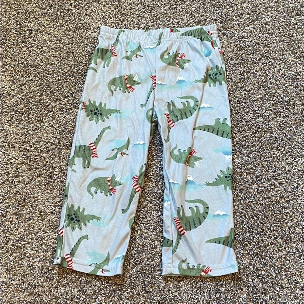 Fleece Dino Christmas Pajamas - Picture 7 of 7